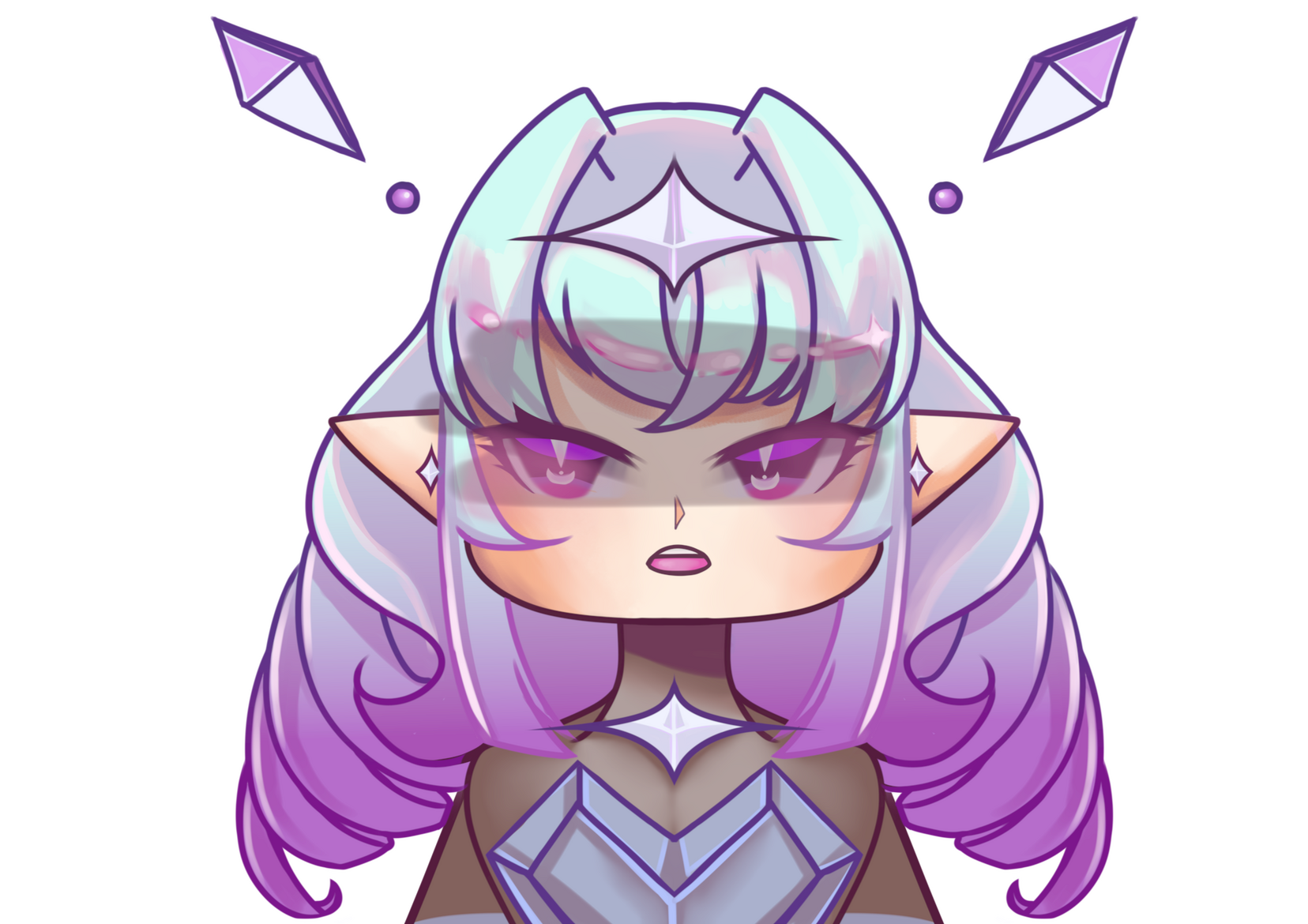 Angry face